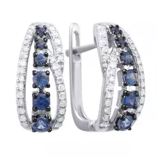 Серьги с английским замком из золота E50540A1S14WB001_SR_SA_WG