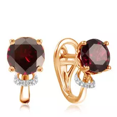 Серьги с английским замком из золота D0001391306000