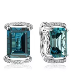 Серьги с английским замком из золота D0001296306000