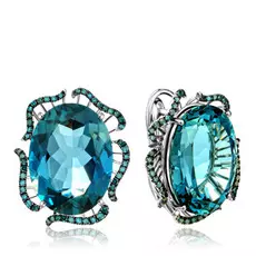 Серьги с английским замком из золота D0001196306000