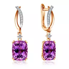 Серьги с английским замком из золота D0000501306000