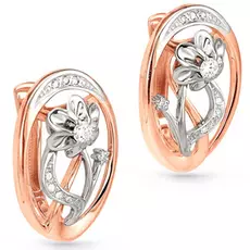 Серьги с английским замком из золота 12-0737-1000