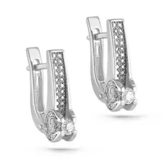 Серьги с английским замком из золота 2-1089-1000