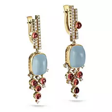 Серьги с английским замком из золота 12-11191-0100