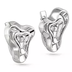 Серьги с английским замком из золота 12-1999-1000