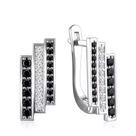 Серьги с английским замком из золота 66311903000