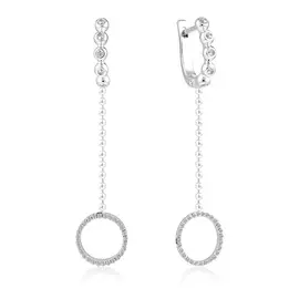 Серьги с английским замком из золота 66319481000