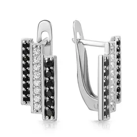 Серьги с английским замком из золота 66611051000