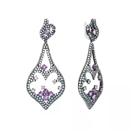 Серьги с английским замком из золота AAE4371_SR_PS_MC_BW