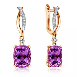 Серьги с английским замком из золота D0000501306000