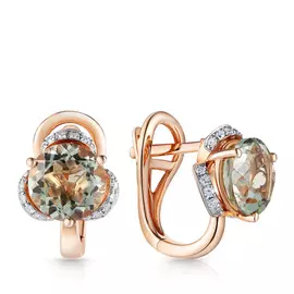 Серьги с английским замком из золота D0000851306000