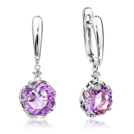 Серьги с английским замком из золота D0001186306000