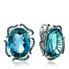 Серьги с английским замком из золота D0001196306000