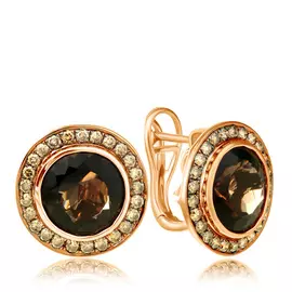 Серьги с английским замком из золота D0001241306000