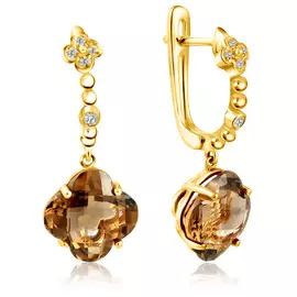 Серьги с английским замком из золота D0001535306000