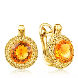 Серьги с английским замком из золота D0001545306000