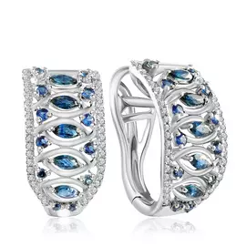 Серьги с английским замком из золота D0001616306000