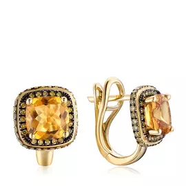 Серьги с английским замком из золота D0001795306000