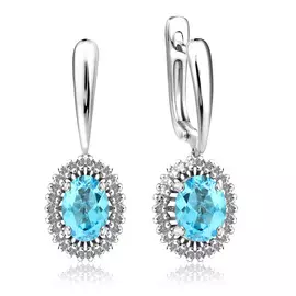 Серьги с английским замком из золота D0002826206000