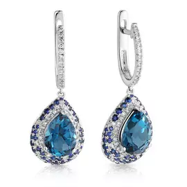 Серьги с английским замком из золота D0002836306000