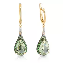 Серьги с английским замком из золота D0002855306000