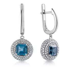 Серьги с английским замком из золота D0002876306000