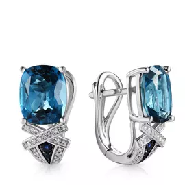 Серьги с английским замком из золота D0002886306000