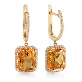 Серьги с английским замком из золота D0002905306000