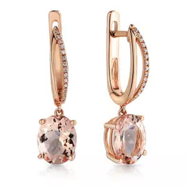 Серьги с английским замком из золота D0002911306000