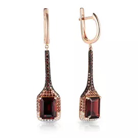 Серьги с английским замком из золота D0003001306000