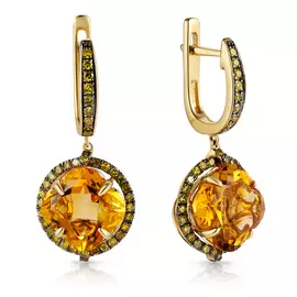 Серьги с английским замком из золота D0003015306000