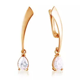 Серьги с английским замком из золота R6311648000