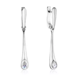 Серьги с английским замком из золота Я6519302000