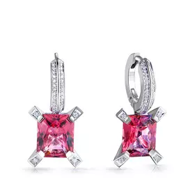 Серьги с английским замком из золота Я6519326000