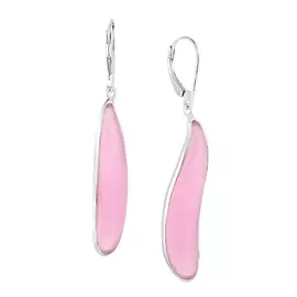 Серьги с французским замком из серебра SE0430_US_003_WG