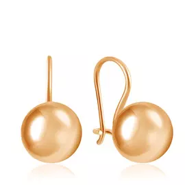 Серьги с французским замком из золота Д0268-026753