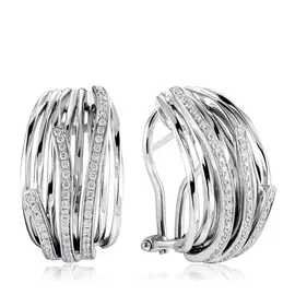 Серьги с французским замком из золота мзE 1350HT