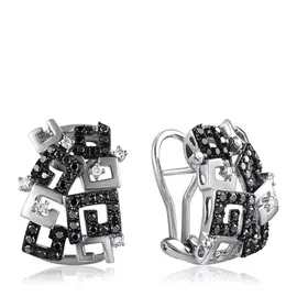 Серьги с французским замком из золота мзN686DBC4