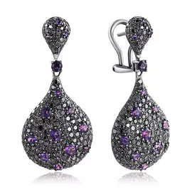 Серьги с французским замком из золота юлR281AMC4