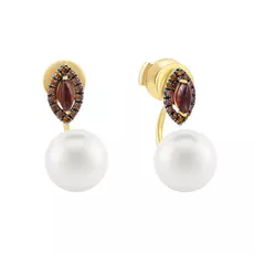 Серьги со съемным элементом из золота AAS-3805E_SR_DO_GR_WP_YG