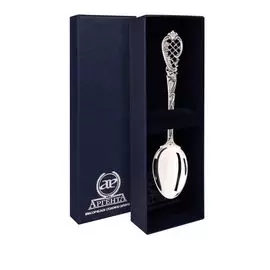 Серебряная чайная ложка «Барокко» 815ЛЖ03806