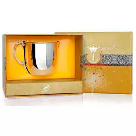 Серебряная детская кружка 299КР05801