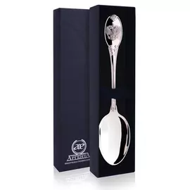 Серебряная столовая ложка «Единство» 259ЛЖ01801