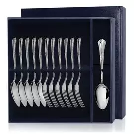 Серебряный десертный набор Фаворит 12 предметов 083НБ02801