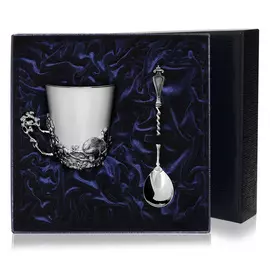 Серебряный набор «Куница» 548НБ03806