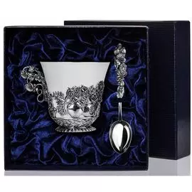 Серебряный набор Натюрморт, 2 предмета 796НБ03806