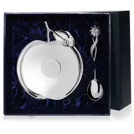 Серебряный набор Яблоневый сад 159НБ03801