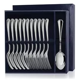 Серебряный столовый набор Элегант 12 предметов 861НБ01801
