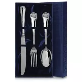 Серебряный столовый «Визит», 3 предмета 436НБ01801