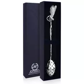 Ситечко из серебра Стрекоза 117СЧ03801